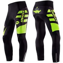 자전거복 라이딩복 사이클링복 Sponeed 사이클링 패딩 바지 남성용 가을 겨울 MTB 로드 바이크 스포츠웨어 XXL 블루 멀티 바이오더