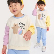 키즈용 베어볼 아동 상하복세트