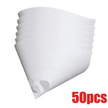 자동차 일회용 종이 필터 정화 스트레인 컵 페인트 스프레이 메쉬 원추형 나일론 미크론 깔때기 도구 10 개, 03 50pcs