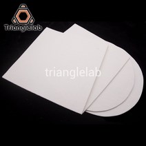 Trianglelab 3MM 두께 단열 3D 프린터 가열 침대 블록 절연 면화 TEVO Reprap Ultimaker Mbot, 350 X 350