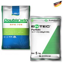 [퍼스트팜] 더블윈10kg 엔텍퍼펙트 5kg 세트 - 완숙퇴비 토양개량제 마늘비료 양파비료 복합비료 주말농장 밑비료 밑거름 추비 기비 코리아아그로, 더블윈10kg+엔텍퍼펙트5kg