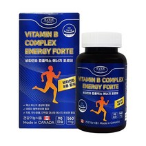 에너지생산건기식 비타민B 컴플렉스 에너지포르테, 3박스 x (560mg x 90캡슐)/9개월분