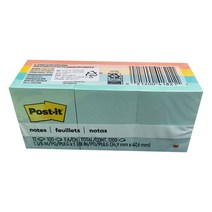 포스트잇 점착메모지 653-AST 1200매입, 혼합 색상, 3개