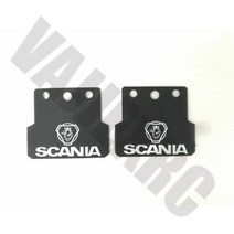 스카니아트럭부품 Tamiya 1/14 Scale RC Scania R470 R620 R730 Man Stiholt 용 리어 휠 고무 펜더, [04] scania