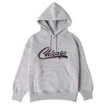크로젬 기모 주니어 남녀공용 시카고 오버핏 후드 CRZHDJ 171