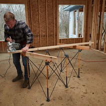 [보라] 센티피드 목공작업대 이동식 합판 접이식 목공용 작업대 k6s 770mm 6발, K15S