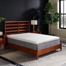 Tempur-Pedic 템퍼-어댑트 쿨링 3인치 매트리스 토퍼 화이트 퀸