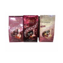 린트 린도르 LINDT LINDOR VALENTINES DAY 초콜릿 TRUFFLES 6 OZ VARIETY LOT OF 3 LIMITED ED 155616