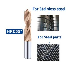 전동 핸드 가정용 드릴 세트 굴착 홀 단단한 텅스텐 카바이드 비트 CNC, 4.9mm+55drill bit