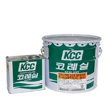 KCC 내부방음 실링용 코레실 PU9330 N타입 12kg (SET), 백, 1SET 12K