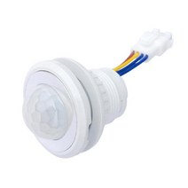 CORUI AC 85V-265V LED 임베디드 PIR 적외선 감지기 IR 모션 센서 스위치 집 조명, [01] Chinese