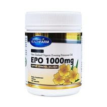 (뉴질랜드직배) 헬스팜 프리미엄 달맞이꽃종자유 감마리놀렌산 (EPO) 180 캡슐 HealthFarm Primium Evening Primrose Oil (EPO) 180 Caps