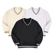 베이직플러스 R V넥 바람막이 티셔츠