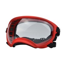 강아지고글 선글라스 반려동물 안경 대형견 쿨 자외선 차단 용품 액세서리 신제품, 5.red transparent - 14x7cm