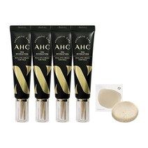 AHC 아이크림 시즌10 30ml x4 + 백당고 광채피부 고체팩 비누 10g