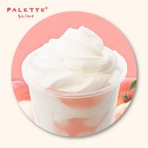 복숭아 요구르트 젤라또 100ml+70ml 젤라또 슬라임 액체괴물/슬라임(완제품)