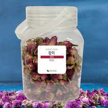 자연그대로를 담은 장미꽃 차 은은한향의 꽃차 장미꽃차100%, 1개, 130g(용기)