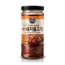 CJ/백설 매콤한돼지불고기양념 290g/양념장/고기양념, 290g