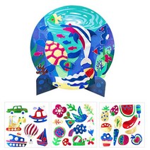 DIY 포일아트 스티커 액자 만들기, 액자미포함-교통수단