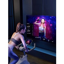 가정용 엑스파이크 실내 홈트 스피닝자전거, (추천)흰색-볼드 프레임-자기 이중 저항