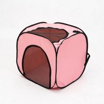 펫드라이룸렌탈 보다 저렴한 케어 펫드라이룸dr 강아지 고양이 케어 애완 동물 건조 상자 접이식 개 텐트 불고 헤어 드라이어 휴대용 고양이 케이지 개 목욕 유물 손질 집 애완 동물, 분홍