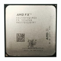 AMD FX 시리즈 FX-4130 4130 3.8 GHz 쿼드 코어 CPU 프로세서 FD4130FRW4MGU 소켓 AM3