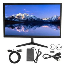 did모니터 전자메뉴판 23.8 인치 100-240V 모니터 169 60Hz 1920x1080 내장 스피커 5ms 응답 HD VGA 입력 데스크탑, [02] EU 플매트 카펫 러그