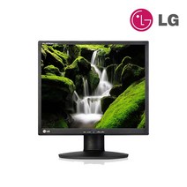 LG 17인치 L1742PE 4:3 LCD 피벗 틸트 중고 CCTV용 모니터, 양호