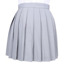 일본 주름 Cos 마카롱 하이 웨이스트 스커트 여성 숙녀 카와이 한국 하라주쿠 의류 여성용