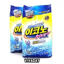 GLC812896MY 비트 이코노맥스 세탁세제3kg, 1