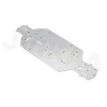 RC 자동차 HSP 03001 03602 알루미늄 합금 금속 섀시 3MM 두께 1/10 업그레이드 부품 플라잉 피쉬 94103/94123, 05 SILVER