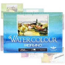 [조한스토어] 파브리아노 포스트 카드 패드 수채화지 엽서 용지, 20매입