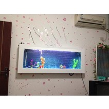 얇은벽 어항 수족관 벽어항 벽걸이 형 수족관 아크릴 유리 탱크, 180cm