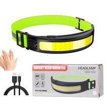 LED 헤드 램프 라이트 500 Lumen High Brightness Headlamp Portable Lighting Flashlight Wae The Torch Emergy, package A, EU