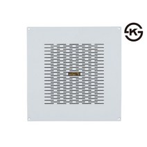 CS-605MQ 인터엠 실링스피커 5W 금속재질 주상복합 비상방송용 사각스피커 천정형 매립형