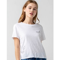 리바이스 크롭 그래픽 반팔 티셔츠 29674-0132