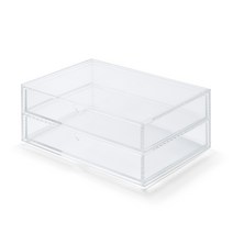 무인양품 MUJI 아크릴 2단서랍 L NDD10A0A, 2단