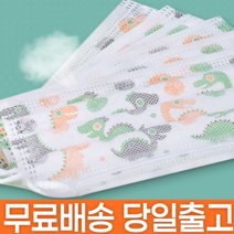 어린이 아동 유아 소형 캐릭터 데일리 일반 부직포 방역 보건 비말차단 일회용 덴탈 여름 쿨 마스크 50매, 어린이 캐릭터 50매