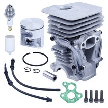 Husqvarna 용 41mm 실린더 피스톤 키트 435 435e 440e 440 II 전기 톱 교체 504 73 51-01 w 에어 필터 연료, 한개옵션0