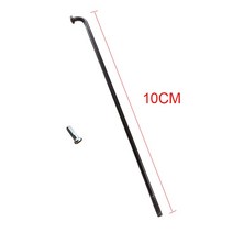 픽시휠 디스크휠 자전거스포크 오리지널 치사이클 EF1 전기 자전거 너트 포함 1 개, 앞 왼쪽 10cm