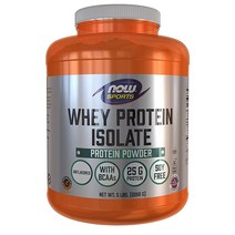 NOW Sports Whey Protein Isolate 나우 스포츠 프로틴 파우더 분말 2268g 81회분