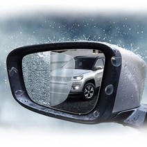 사이드미러 발수코팅필름 뉴에쿠스 구형애쿠스, 앞문 윈도우용 1세트 - 사각 250x200, 84번-뉴에쿠스(13년05월-15년)