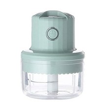 음식물처리기웰싱 캐리어음식물처리기 150Ml 전기 마늘 쵸퍼 미니 푸드 프로세서 프레스 양파 쵸퍼 사수 휴, 03 산호 레드