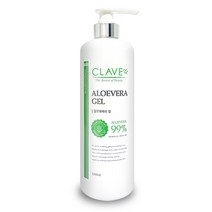 [끌라베] 알로에베라 젤 (99%) 1000ml 진정 보습 영양공급 피부관리실전용 홈케어 사은품 시트팩6종 + 샘플6종 무료증정