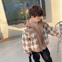 안나 남아 램스울 겨울 코트