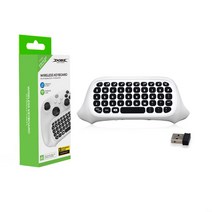 게임패드 키보드 핸들 타자 블루투스 핸들 채팅 Xbox one Series XS XBOX360 적용, 화이트