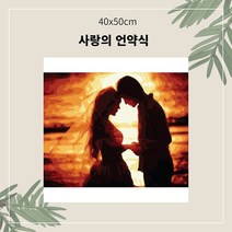 Mallow_쇼핑_OH 명화유화그리기 A-164 사랑의 언약식 중형 40x50 취미생활 킬링타임 DIY그리기 그리기 집콕 콕@8688@!^^, #현명한구매#