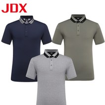 JDX 제이디엑스 23년 여름상품 70% 세일!! 남성 허니콤 앞뒤 배색 제에리 티셔츠 X2TSTZ2554_pt