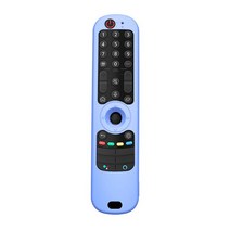 LG 전자 AN-MR21 mr21n에 대한 실리콘 보호 원격 제어 케이스 OLED tv에 커버 MR21GA, 05 Luminous Blue