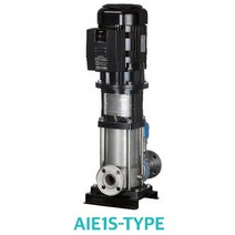 AIE1S-20501-3T 삼상 고효율 개별인버터 부스터펌프 1마력 양정55M 구경25mm 양수량 60LPM (43M) 부스타펌프 한일